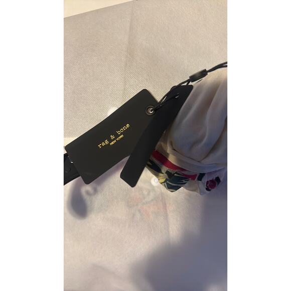 rag & bone Bailey gathered floral print devoré georgette mini dress - Picture 6 of 7